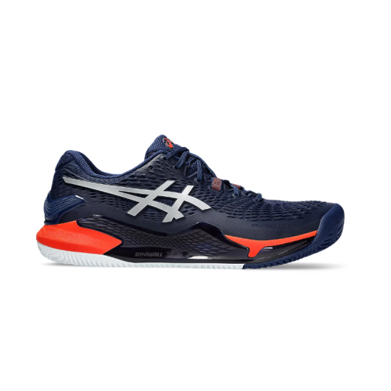 TÊNIS ASICS GEL RESOLUTION 9 CLAY - BLUE EXPANSE/PURE SILVER